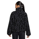 Giacca Pile Donna Nike Sportswear Nero Grigio | NonSoloSport