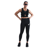 Leggings Donna Nike Tempo Swoosh Run 7/8 Nero | NonSoloSport