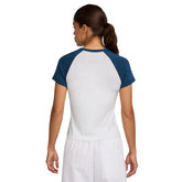 T-shirt Donna Nike Sportswear Chill Knit Bianco Blu | NonSoloSport