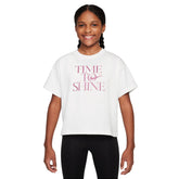 T-Shirt Bambino Nike Sportswear Bianco | NonSoloSport