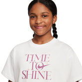 T-Shirt Bambino Nike Sportswear Bianco | NonSoloSport