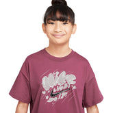 T-Shirt Bambino Nike Sportswear Bordeaux | NonSoloSport