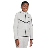 Felpa Bambino Nike Sportswear Tech Fleece Grigio | NonSoloSport