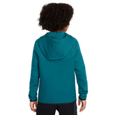 Felpa Ragazzo Nike Sportswear Tech Fleece Verde Nero | NonSoloSport