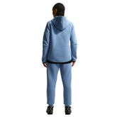 Felpa Donna Nike Sportswear Tech Fleece Windrunner Azzurro Nero | NonSoloSport