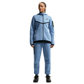 Pantalone Jogger Donna Nike Sportswear Tech Fleece Azzurro Nero | NonSoloSport
