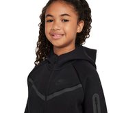 Felpa Ragazzo Nike Sportswear Tech Fleece Nero | NonSoloSport