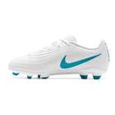 Scarpa da Calcio Ragazzo Nike Jr Tiempo Maestro Club Multiterreno Bianco Azzurro | NonSoloSport