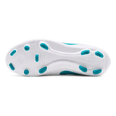 Scarpa da Calcio Ragazzo Nike Jr Tiempo Maestro Club Multiterreno Bianco Azzurro | NonSoloSport