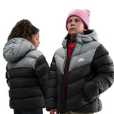Giacca Puffer Ragazzo Nike Sportswear All Day Play Nero Grigio | NonSoloSport