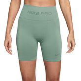 Shorts Biker Donna Nike Pro Seamless Verde | NonSoloSport