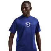 T-Shirt Uomo Nike Academy+ Blu Bianco | NonSoloSport