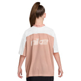T-Shirt Ragazza Nike Sportswear Rosa Bianco | NonSoloSport