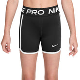 Shorts Ragazzo Nike Pro Dri-FIT Nero Bianco | NonSoloSport