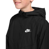 Giacca Ragazzo Nike Sportswear Windrunner Nero | NonSoloSport