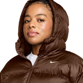 Giacca Bomber Donna Nike Sportswear Therma-FIT Marrone | NonSoloSport