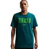T-Shirt Uomo Nike Brazil Verde Scuro | NonSoloSport