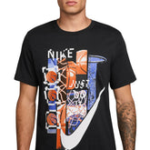 T-Shirt Uomo Nike Club Nero Multicolor | NonSoloSport