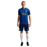 Maglia Calcio Pre Partita Nike Inter Dri-Fit Blu Nero | NonSoloSport