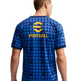 Maglia Calcio Pre Partita Nike Inter Dri-Fit Blu Nero | NonSoloSport