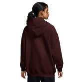 Felpa Ragazza Nike Sportswear Studio Fleece Marrone | NonSoloSport