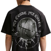 T-Shirt Uomo Nike Basket Nero | NonSoloSport