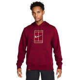 Felpa Uomo Nike Court Slam Rosso Beige | NonSoloSport