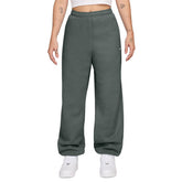 Pantalone Donna Nike Studio Fleece Medium Weight Marrone | NonSoloSport