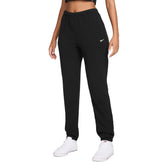 Pantalone Donna Nike Studio Fleece Lightweight Nero | NonSoloSport