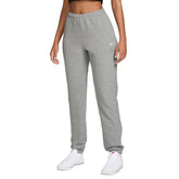 Pantalone Jogger Donna Nike Studio Fleece Lightweight Grigio | NonSoloSport