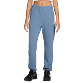 Pantalone Donna Nike Studio Fleece Lightweight Azzurro | NonSoloSport