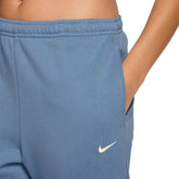 Pantalone Donna Nike Studio Fleece Lightweight Azzurro | NonSoloSport