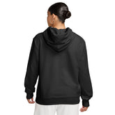 Felpa Donna Nike Studio Fleece Lightweight Nero | NonSoloSport