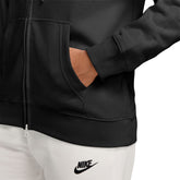 Felpa Donna Nike Studio Fleece Lightweight Nero | NonSoloSport