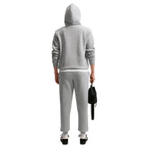 Pantalone Jogger Donna Nike Studio Fleece Medium Weight Grigio | NonSoloSport