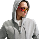 Pantalone Jogger Donna Nike Studio Fleece Medium Weight Grigio | NonSoloSport