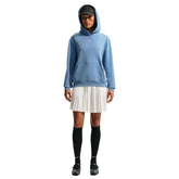 Felpa Donna Nike Studio Fleece Lightweight Azzurro | NonSoloSport