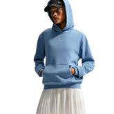 Felpa Donna Nike Studio Fleece Lightweight Azzurro | NonSoloSport