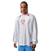 Maglia Uomo Nike Jordan Brooklyn Bianco Rosso | NonSoloSport