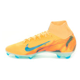 Scarpa da Calcio Uomo Nike Mercurial Superfly 10 Pro Kylian Mbappé Terreni Compatti Arancione Azzurro | NonSoloSport