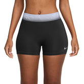 Shorts Donna Nike Pro Nero Beige | NonSoloSport