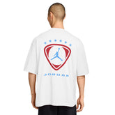 T-Shirt Uomo Jordan Brooklyn Bianco Rosso | NonSoloSport