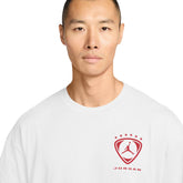 T-Shirt Uomo Jordan Brooklyn Bianco Rosso | NonSoloSport