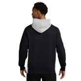 Felpa Uomo Nike Club Varsity Nero Grigio | NonSoloSport