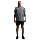 T-Shirt Uomo Nike Dri-FIT Grigio Nero | NonSoloSport
