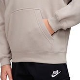 Felpa Ragazzo Nike Sportswear Club Fleece Beige | NonSoloSport