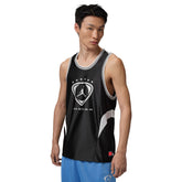 Canotta Uomo Jordan Brooklyn Nero Bianco | NonSoloSport