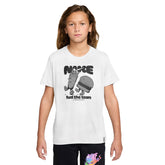 T-Shirt Ragazzo Nike Sportswear Bianco | NonSoloSport