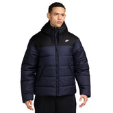 Giacca Puffer Uomo Nike Sportswear PrimaLoft Blu Nero | NonSoloSport