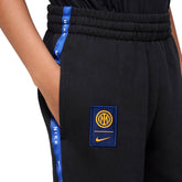 Pantalone Jogger Ragazzo Nike Inter City Side Nero Blu | NonSoloSport